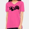 Ladies' Relaxed Jersey V-Neck T-Shirt Thumbnail