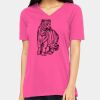 Ladies' Relaxed Jersey V-Neck T-Shirt Thumbnail