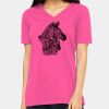 Ladies' Relaxed Jersey V-Neck T-Shirt Thumbnail