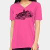 Ladies' Relaxed Jersey V-Neck T-Shirt Thumbnail