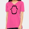 Ladies' Relaxed Jersey V-Neck T-Shirt Thumbnail