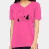 Ladies' Relaxed Jersey V-Neck T-Shirt Thumbnail