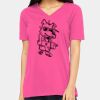 Ladies' Relaxed Jersey V-Neck T-Shirt Thumbnail