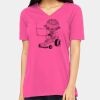 Ladies' Relaxed Jersey V-Neck T-Shirt Thumbnail