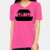 Ladies' Relaxed Jersey V-Neck T-Shirt Thumbnail