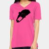 Ladies' Relaxed Jersey V-Neck T-Shirt Thumbnail