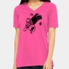 Ladies' Relaxed Jersey V-Neck T-Shirt Thumbnail