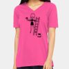 Ladies' Relaxed Jersey V-Neck T-Shirt Thumbnail