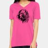 Ladies' Relaxed Jersey V-Neck T-Shirt Thumbnail