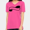 Ladies' Relaxed Jersey V-Neck T-Shirt Thumbnail