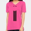 Ladies' Relaxed Jersey V-Neck T-Shirt Thumbnail