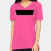 Ladies' Relaxed Jersey V-Neck T-Shirt Thumbnail