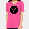 Ladies' Relaxed Jersey V-Neck T-Shirt Thumbnail