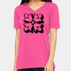 Ladies' Relaxed Jersey V-Neck T-Shirt Thumbnail