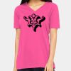 Ladies' Relaxed Jersey V-Neck T-Shirt Thumbnail