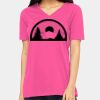 Ladies' Relaxed Jersey V-Neck T-Shirt Thumbnail