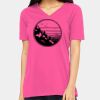 Ladies' Relaxed Jersey V-Neck T-Shirt Thumbnail