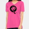 Ladies' Relaxed Jersey V-Neck T-Shirt Thumbnail