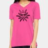 Ladies' Relaxed Jersey V-Neck T-Shirt Thumbnail