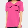 Ladies' Relaxed Jersey V-Neck T-Shirt Thumbnail