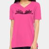 Ladies' Relaxed Jersey V-Neck T-Shirt Thumbnail