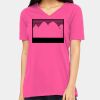 Ladies' Relaxed Jersey V-Neck T-Shirt Thumbnail