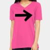 Ladies' Relaxed Jersey V-Neck T-Shirt Thumbnail