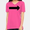 Ladies' Relaxed Jersey V-Neck T-Shirt Thumbnail