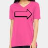 Ladies' Relaxed Jersey V-Neck T-Shirt Thumbnail