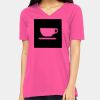 Ladies' Relaxed Jersey V-Neck T-Shirt Thumbnail