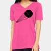 Ladies' Relaxed Jersey V-Neck T-Shirt Thumbnail