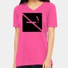 Ladies' Relaxed Jersey V-Neck T-Shirt Thumbnail