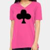 Ladies' Relaxed Jersey V-Neck T-Shirt Thumbnail