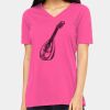 Ladies' Relaxed Jersey V-Neck T-Shirt Thumbnail