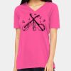 Ladies' Relaxed Jersey V-Neck T-Shirt Thumbnail