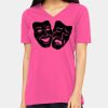 Ladies' Relaxed Jersey V-Neck T-Shirt Thumbnail