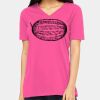 Ladies' Relaxed Jersey V-Neck T-Shirt Thumbnail