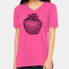 Ladies' Relaxed Jersey V-Neck T-Shirt Thumbnail