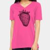 Ladies' Relaxed Jersey V-Neck T-Shirt Thumbnail