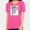 Ladies' Relaxed Jersey V-Neck T-Shirt Thumbnail