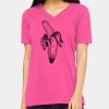 Ladies' Relaxed Jersey V-Neck T-Shirt Thumbnail