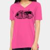 Ladies' Relaxed Jersey V-Neck T-Shirt Thumbnail