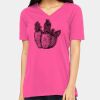 Ladies' Relaxed Jersey V-Neck T-Shirt Thumbnail