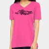 Ladies' Relaxed Jersey V-Neck T-Shirt Thumbnail