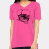 Ladies' Relaxed Jersey V-Neck T-Shirt Thumbnail