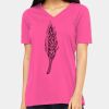 Ladies' Relaxed Jersey V-Neck T-Shirt Thumbnail