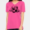 Ladies' Relaxed Jersey V-Neck T-Shirt Thumbnail