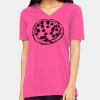 Ladies' Relaxed Jersey V-Neck T-Shirt Thumbnail