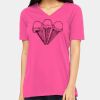 Ladies' Relaxed Jersey V-Neck T-Shirt Thumbnail