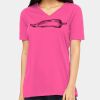 Ladies' Relaxed Jersey V-Neck T-Shirt Thumbnail